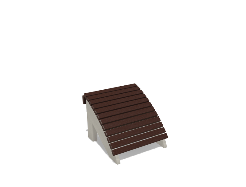 Adirondack Foot Rest - MY OUTDOOR ROOM