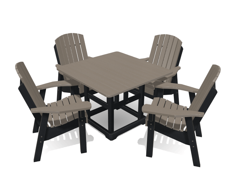 Deluxe Dining Patio Set with 4 Chairs - MY OUTDOOR ROOM