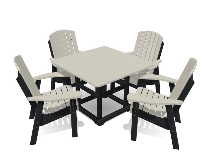 Deluxe Dining Patio Set with 4 Chairs - MY OUTDOOR ROOM