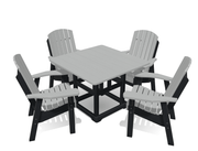 Deluxe Dining Patio Set with 4 Chairs - MY OUTDOOR ROOM