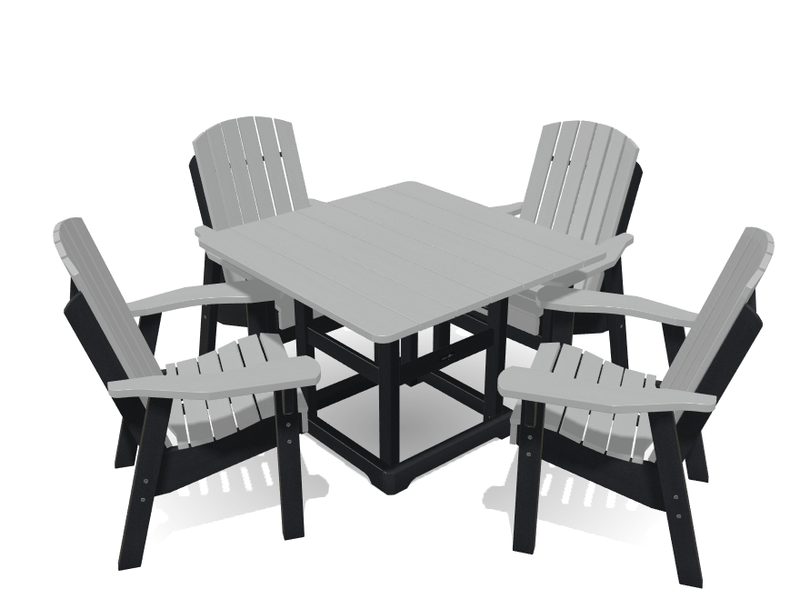 Deluxe Dining Patio Set with 4 Chairs - MY OUTDOOR ROOM