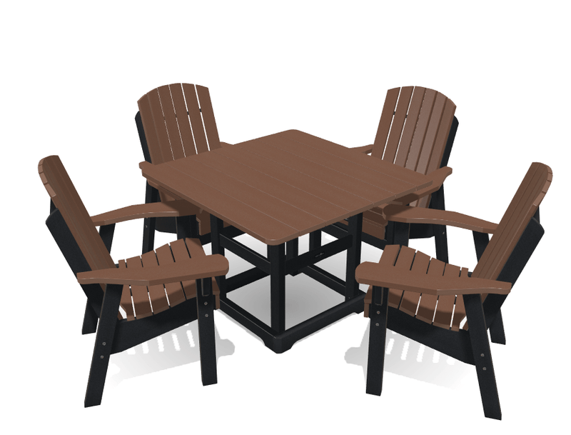 Deluxe Dining Patio Set with 4 Chairs - MY OUTDOOR ROOM