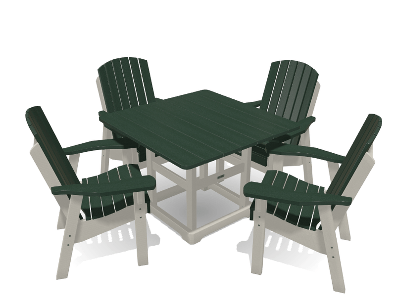 Deluxe Dining Patio Set with 4 Chairs - MY OUTDOOR ROOM