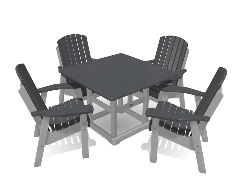 Deluxe Dining Patio Set with 4 Chairs - MY OUTDOOR ROOM