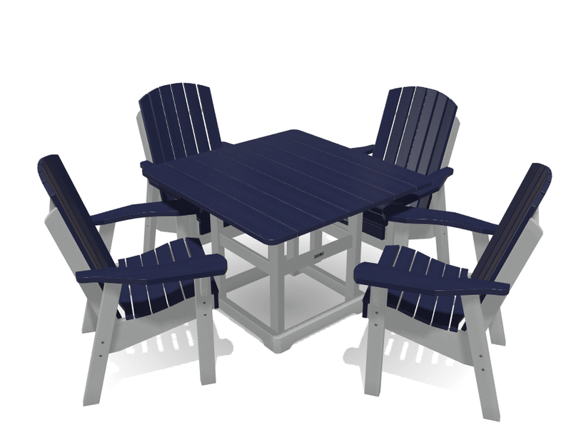 Deluxe Dining Patio Set with 4 Chairs - MY OUTDOOR ROOM