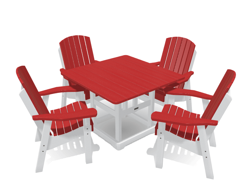 Deluxe Dining Patio Set with 4 Chairs - MY OUTDOOR ROOM