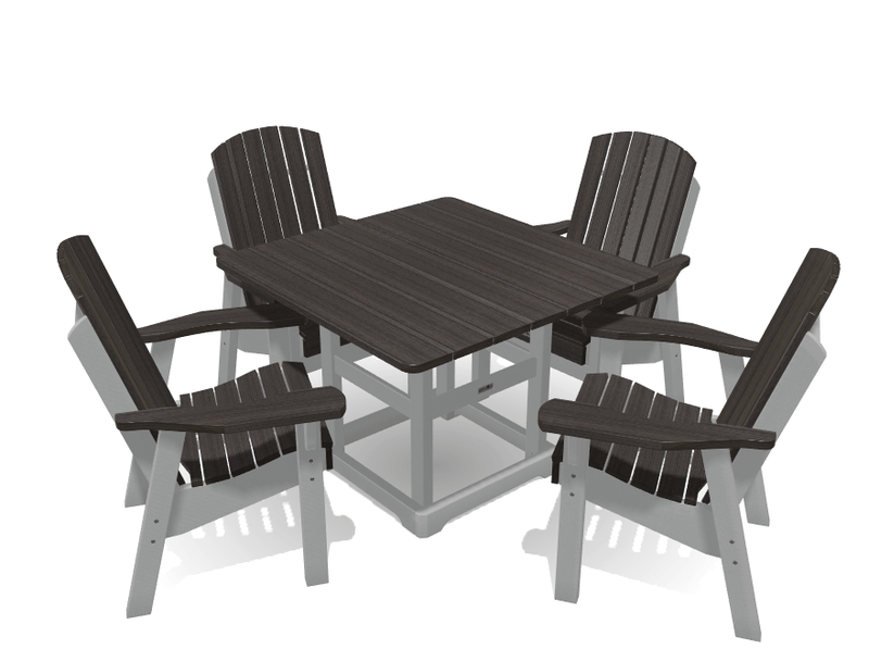 Deluxe Dining Patio Set with 4 Chairs - MY OUTDOOR ROOM