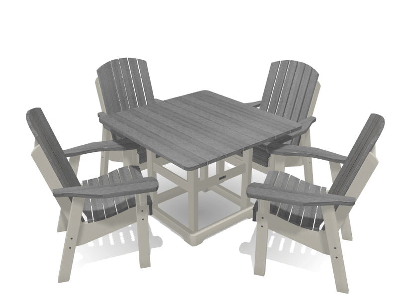 Deluxe Dining Patio Set with 4 Chairs - MY OUTDOOR ROOM