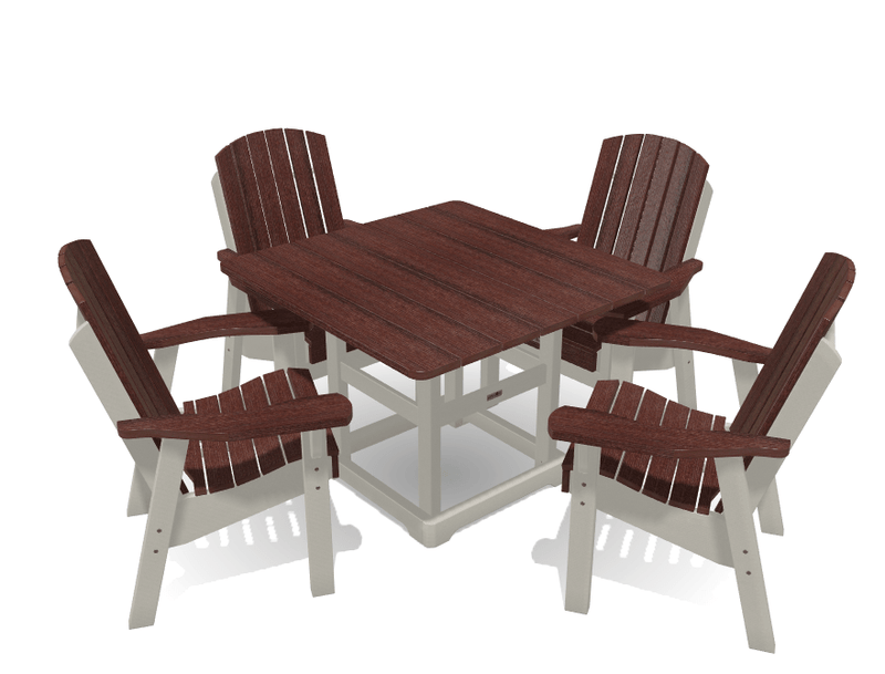 Deluxe Dining Patio Set with 4 Chairs - MY OUTDOOR ROOM