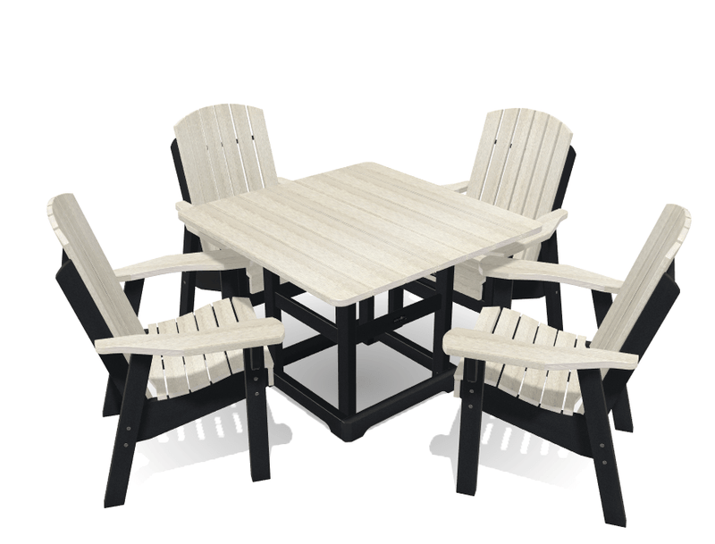 Deluxe Dining Patio Set with 4 Chairs - MY OUTDOOR ROOM
