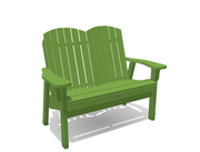 Love Seat Porch Bench - MY OUTDOOR ROOM