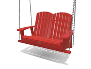Love Seat Porch Swing - MY OUTDOOR ROOM