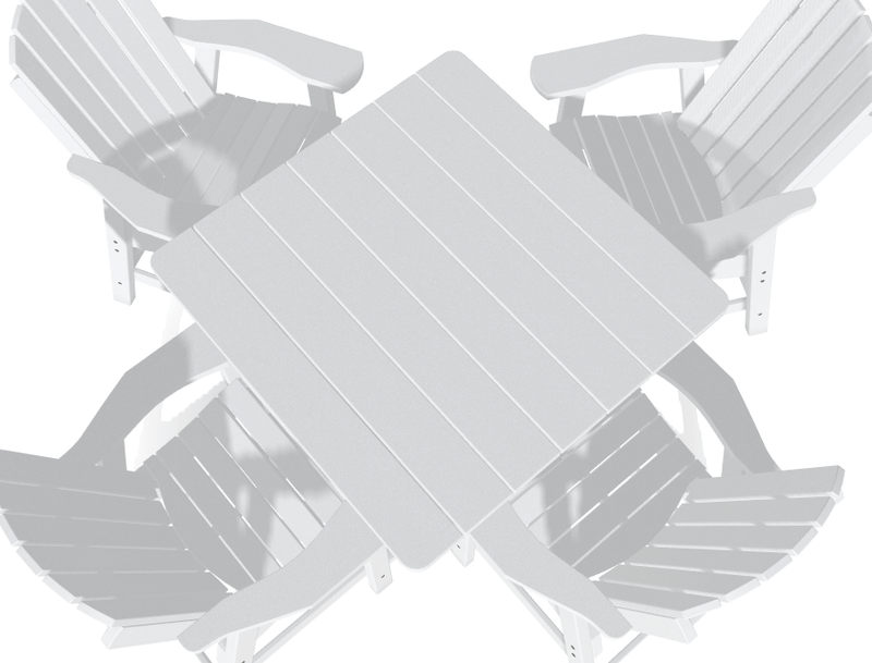 Bistro Deluxe Patio Set with 4 Chairs - MY OUTDOOR ROOM