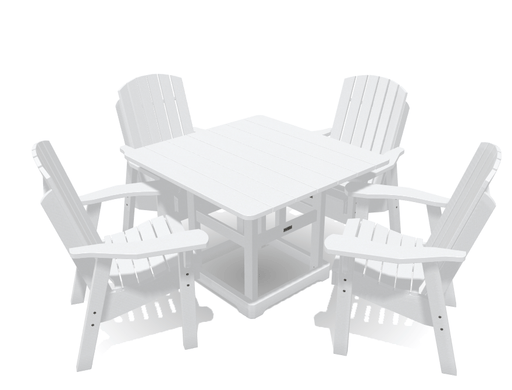 Deluxe Dining Patio Set with 4 Chairs - MY OUTDOOR ROOM