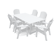 6' Dining Table Deluxe Set with 6 Chairs - MY OUTDOOR ROOM